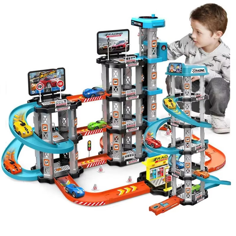 Catapult Launcher Toy - 자동차 경주 트랙 경사로 장난감 어린이
