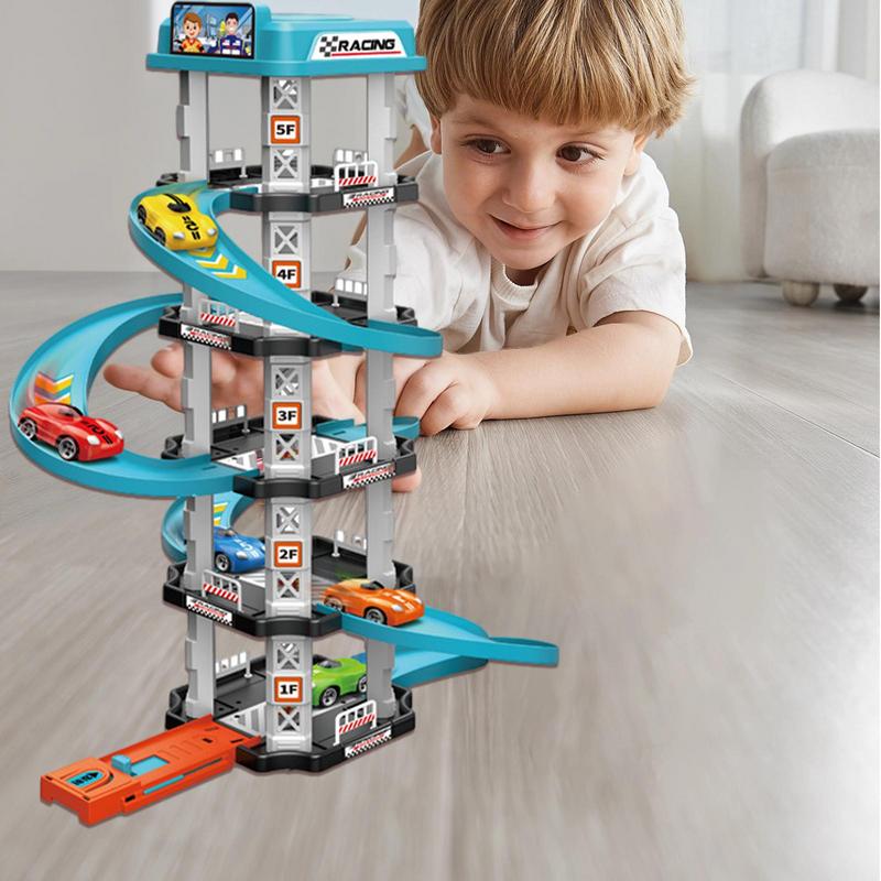 자동차 경주 트랙 경사로 장난감 어린이 차고 캐터펄트  - Catapult Launcher Toy 리뷰 및 가격