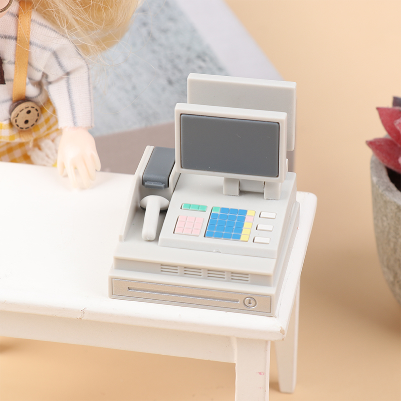 인형의 집 미니 슈퍼마켓 금전 등록기, 스와이프 카드  - Toy Cash Register 리뷰 및 가격
