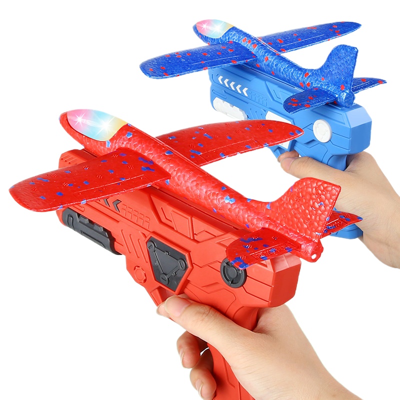 야외 게임 어린이 글라이더 비행 비행 던지기 거품 비행 - Catapult Launcher Toy 리뷰 및 가격