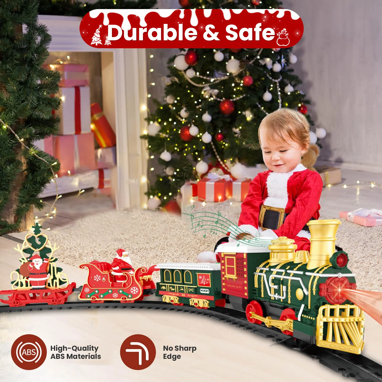 크리스마스 기차 세트 모델 자동차, 어린이 장난감, 스 - Kids Toys Xmas 리뷰 및 가격
