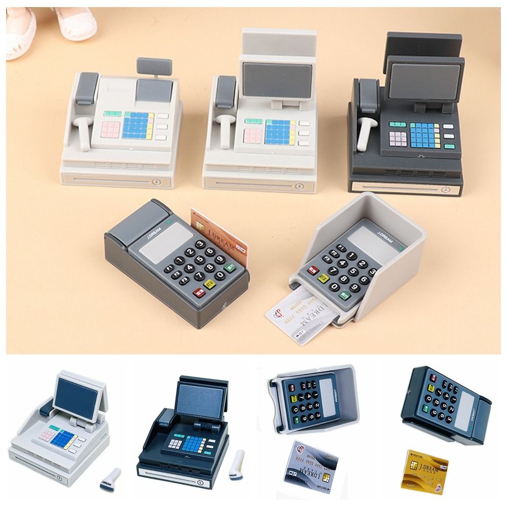 1:6/1:12 스케일 인형의 집 POS 기계 DIY  - Toy Cash Register 리뷰 및 가격