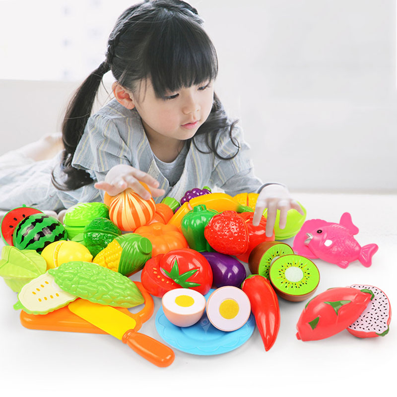 어린이 과일 절단 장난감 및 야채 세트 어린이를 위한  - Kids Toys Kitchen Set 리뷰 및 가격
