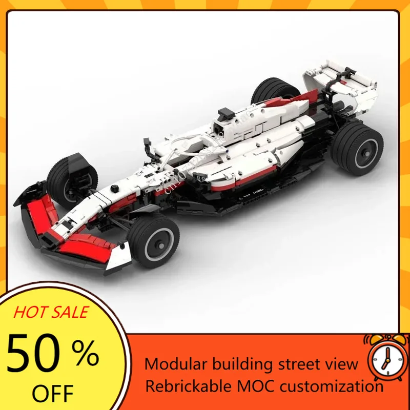 2539PCS MOC 스피드 하스 F1 팀 VF-22  - Kids Toys Xmas 리뷰 및 가격