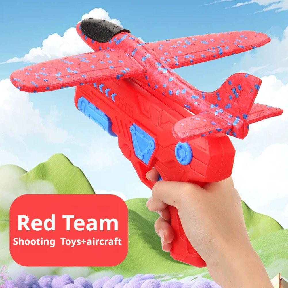 빛나는 폼 소재 비행기, 10m 발사 거리, 투석기형  - Catapult Launcher Toy 리뷰 및 가격
