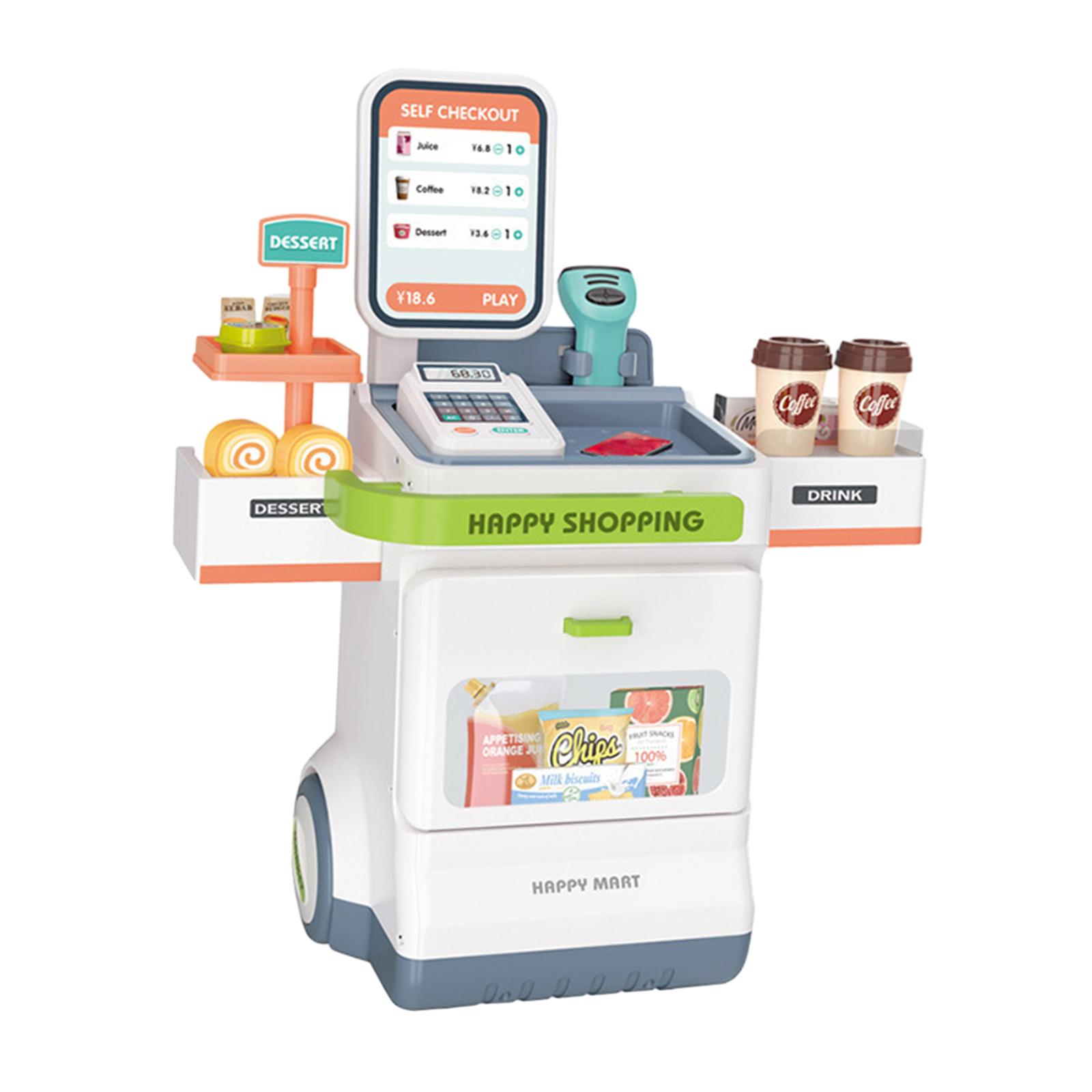 어린이용 역할 놀이 슈퍼마켓 계산대 장난감 세트: 계산 - Toy Cash Register 리뷰 및 가격