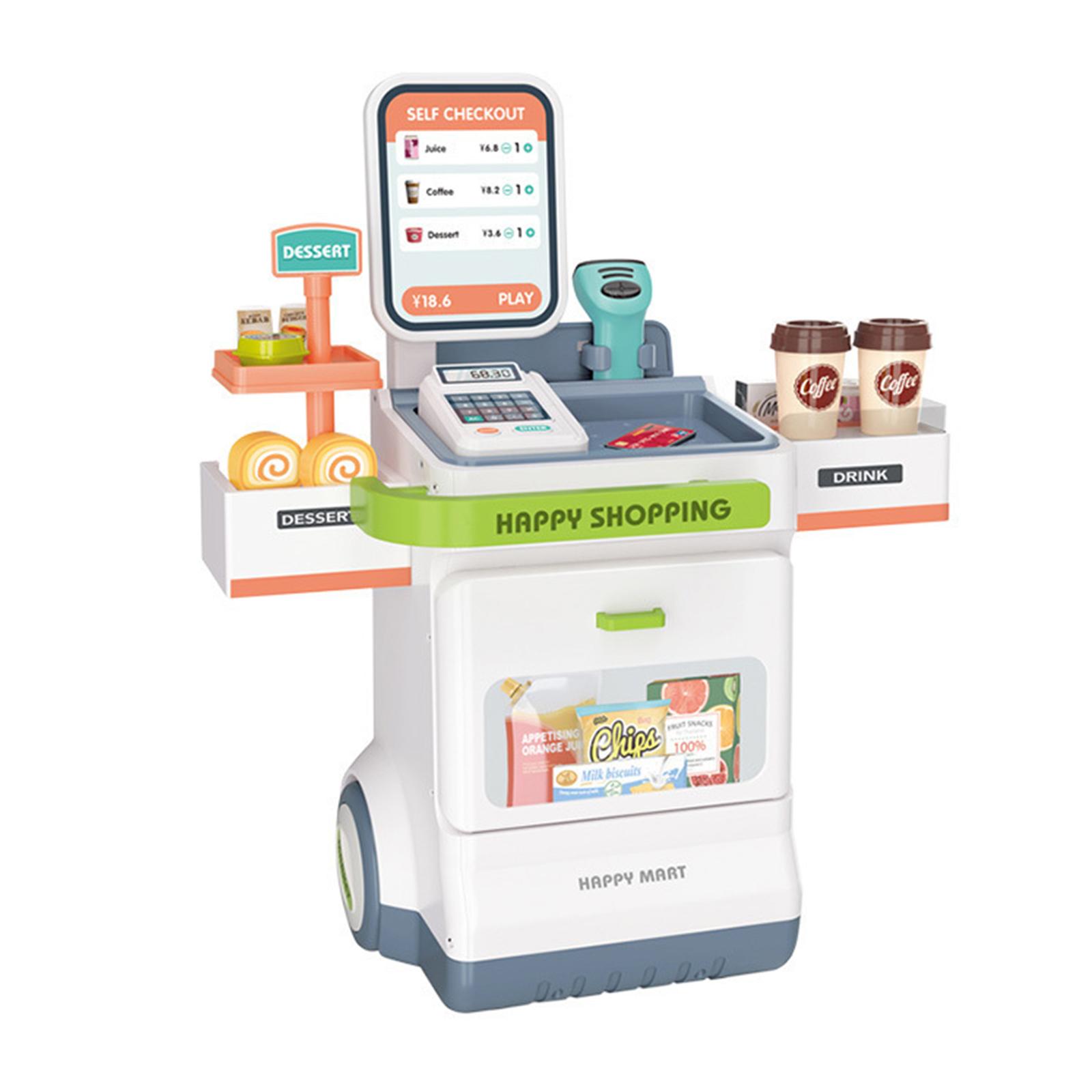 어린이용 역할 놀이 슈퍼마켓 계산대 장난감 세트: 계산 - Toy Cash Register 리뷰 및 가격
