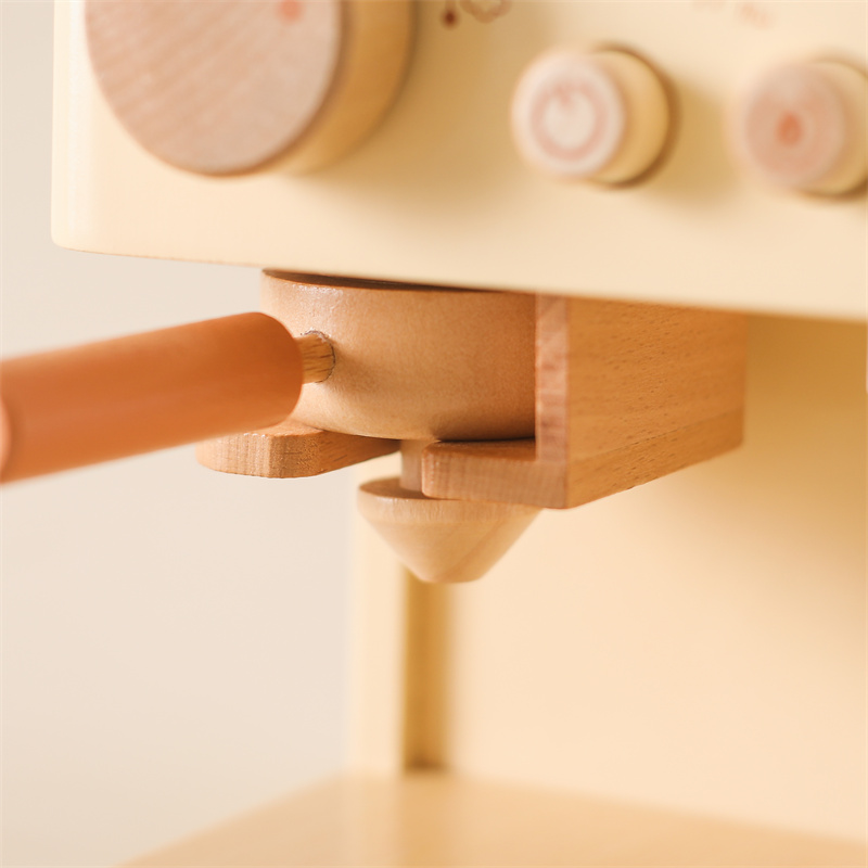 어린이 나무 몬테소리 장난감 세트 어린이 커피 기계 주 - Kids Toys Kitchen Set 리뷰 및 가격